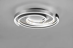 Caya plafoniera led 58w 6800lm, 2300+3000+4000k spirale metallo all...