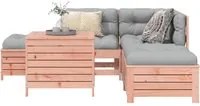 Set Divani da Giardino 6 pz in Legno Massello Abete Douglas 3250698