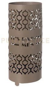 Portaombrelli moderno raining men beige in ferro 23x55hcm