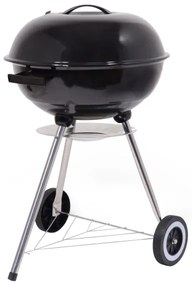 Griglia a carbone portatile nera