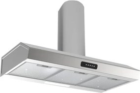 Cappa Cucina Aspirante 90x48 cm acciaio inox Kumtel