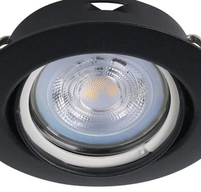 Eglo 901755 - SET 3x Lampada LED da incasso FAVAZZINA 1xGU10/4W/230V nero