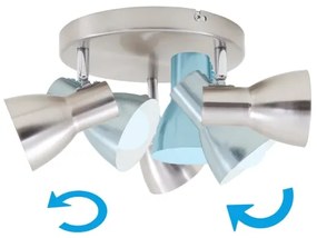 Briloner 2860-032 - Faretto 3xE14/25W/230V