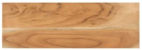 Tavolo consolle 110x30x75 cm in legno massello di acacia