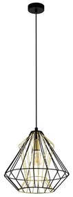 Eglo 43118 - Lampadario a sospensione con filo DREADFORT 1xE27/60W/230V