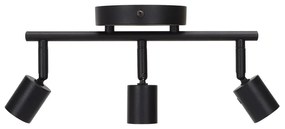 Lampadario da soffitto Town Nero 3 Faretti GU10 Orientabili Aigostar