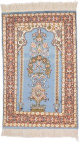Cashmere Silk Tappeto orientale 60x90 (Indian) Annodato A Mano