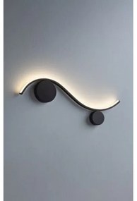 Redo 01-3110 - Applique a LED WAVE LED/9W/230V nero