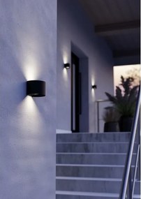 Eglo 901844 - Applique da esterno LED CALPINO 2xLED/2,8W/230V IP54 nera