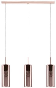 Eglo 98699 - Lampadario a sospensione con filo SELVINO 3xE27/15W/230V