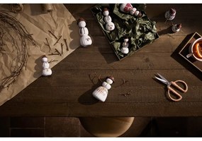 Decorazione per albero di natale in porcellana dipinta a mano ø 4,5 cm Hammershøi Snowwife – Kähler Design