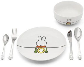 Set da pranzo per bambini in porcellana 6 pezzi Miffy - Zilverstad