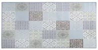 Tappeto tappetino Tessuto Multicolore 80 x 150 cm Patchwork Rettangolare costiero