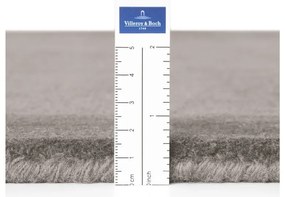 Tappeto rotondo grigio in misto lana tessuto a mano ø 160 cm Kari Organic – Villeroy&amp;Boch