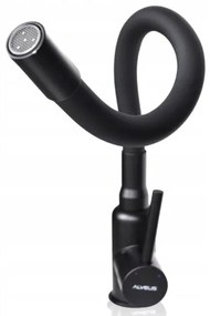 ALVEUS 1144433 - Rubinetto per lavello con braccio flessible MINTAS 34 cm opaco nero