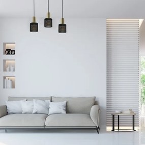 Lampadario su filo ARES 3xE27/60W/230V