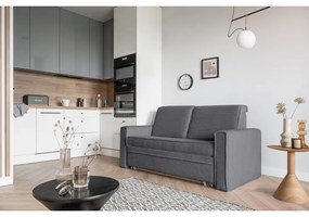 Divano letto grigio 168 cm Lucky Lucy - Miuform