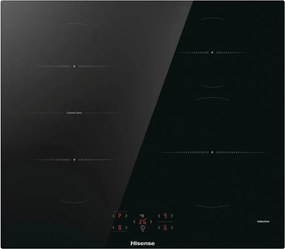 HI6421BSC. Colore del prodotto: Nero, Posizionamento dell'apparecchio: Da incasso, Dimensione della larghezza del piano cottura: 59.5 cm. Tipo di