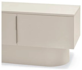 Tavolo TV beige 200x50 cm Totem - Teulat