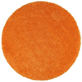 Tappeto arancione , ø 100 cm Aqua Liso - Universal