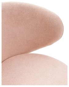 Sedia da ufficio in rosa chiaro Rush – Marckeric