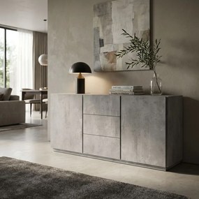 CALYPSO - madia moderna con ante ammortizzate