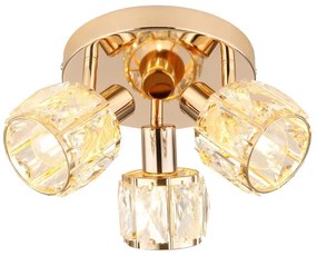 Faretto DUBAI 3xE14/40W/230V diametro 36 cm Oro rosa