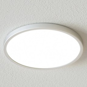 Arcchio Plafoniera LED Solvie, argento, rotonda, Ø 30 cm