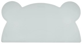 Tovaglietta in silicone azzurro Orso, 48 x 25 cm - Kindsgut