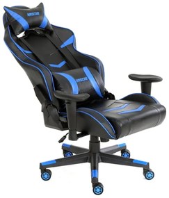 Sedia da gioco VARR Nascar nero/blu