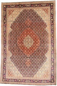 Tabriz Tappeto 290x200 Blu (Iran) Annodato A Mano