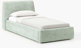 Letto imbottito singolo con contenitore Cloud