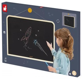 Lavagna a due lati in legno da parete