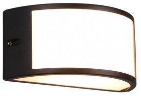 Applique LED da esterno nera Kendal Trio