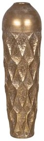 Vaso Dorato Ferro 25 x 25 x 85 cm