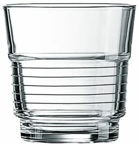 Set di Bicchieri Arcoroc Spirale Trasparente 6 Pezzi (25 cl)