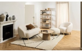 Libreria di colore naturale con effetto rovere 86x160x30 cm Braidwood – Actona