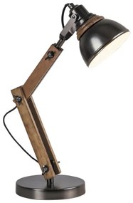 Rabalux 4199 - Lampada da tavolo AKSEL 1xE14/15W/230V nero