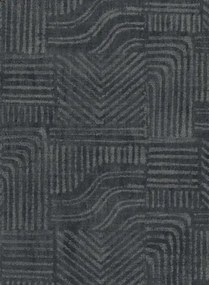 Eijffinger Carta da parati Terra 4 - Schwarz/ Grau