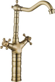 Rubinetto da cucina / da bagno Rea Rustico antique gold