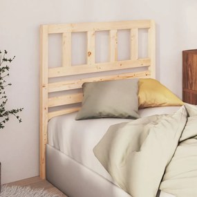 Testiera per letto 96x4x100 cm in legno massello di pino