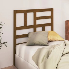 Testiera Per Letto Ambra 81x4x104 Cm İn Legno Massello Di Pino /