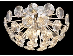 Globo 16047DC - Plafoniera VIRINA 10xG9/7W/230V cromo lucido diametro 39 cm