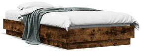 Giroletto Senza Materasso Rovere Fumo 90x190 Cm İn Truciolato /