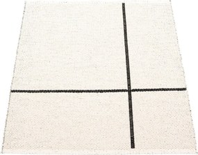 Tappeto da interno/esterno nero 70x90 cm Fred Black – Pappelina