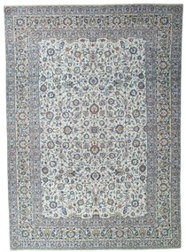 Kashan Tappeto 420 x 300 Beige (Iran) Annodato A Mano