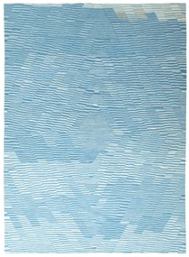 Kilim Tappeto 220 x 300 Blu (Iran) Tessuto A Mano