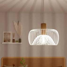 Lampadario Natura Anemone bianco E27 INSPIRE