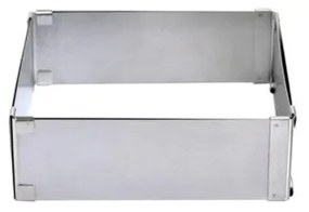 Stampo per torta regolabile TORO 16-28 cm in acciaio inox