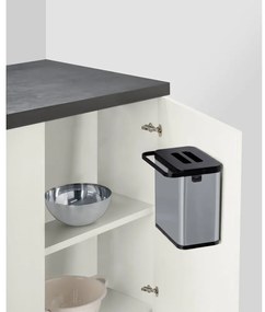 Bidone per l'umido color argento opaco 3 l Colin – Wenko